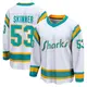 Men's Jeff Skinner San Jose Sharks ＃53 Breakaway White Special Edition 2.0 Jersey